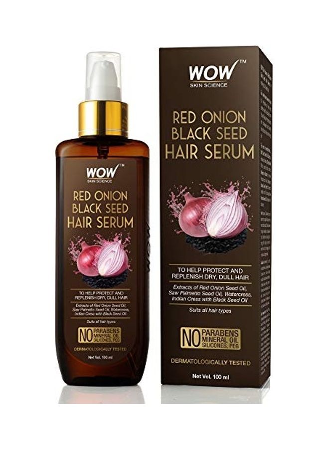 WOW Red Onion Black Seed Hair Serum Multicolour 100ml - Image 1