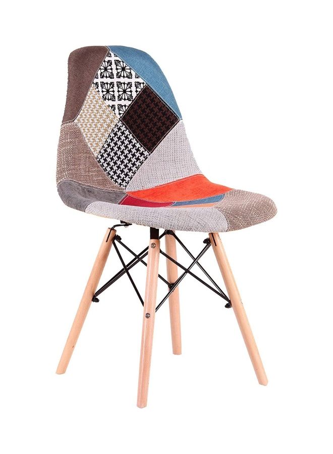 AKF 4-Piece Multicolor Patchwork Chairs Multicolour - Image 2