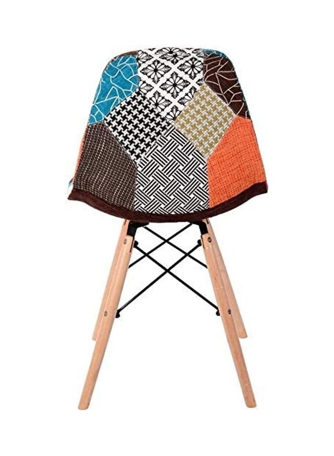 AKF 4-Piece Multicolor Patchwork Chairs Multicolour - Image 4