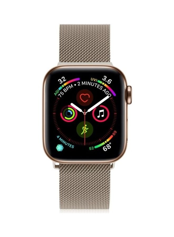 BGM - Milanese Loop Magnetic Stainless Steel Watchband Gold - Image 1