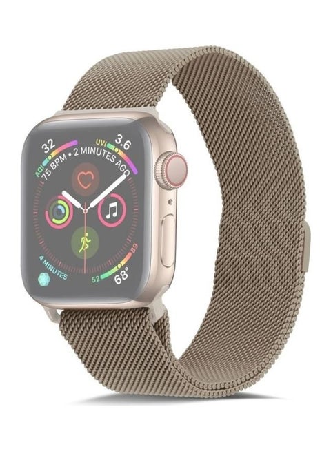 Milanese Loop Magnetic Stainless Steel Watchband Gold