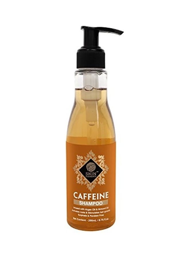 Skin Elements Caffeine Shampoo Infused With Argan And Almond Oil Multicolour 200ml - Image 1