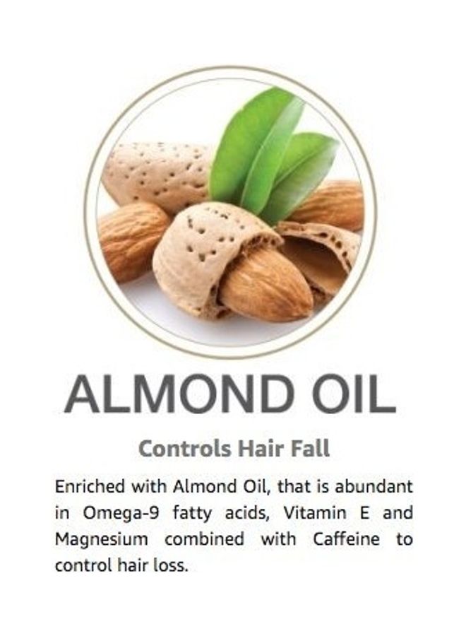 Skin Elements Caffeine Shampoo Infused With Argan And Almond Oil Multicolour 200ml - Image 2