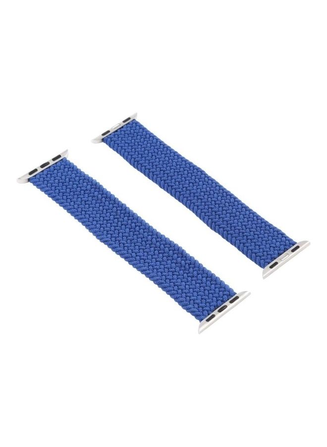 BGM Replacement Band For Apple Watch Series 6/SE/5/4 44mm/3/2/1 42mm Blue - Image 2