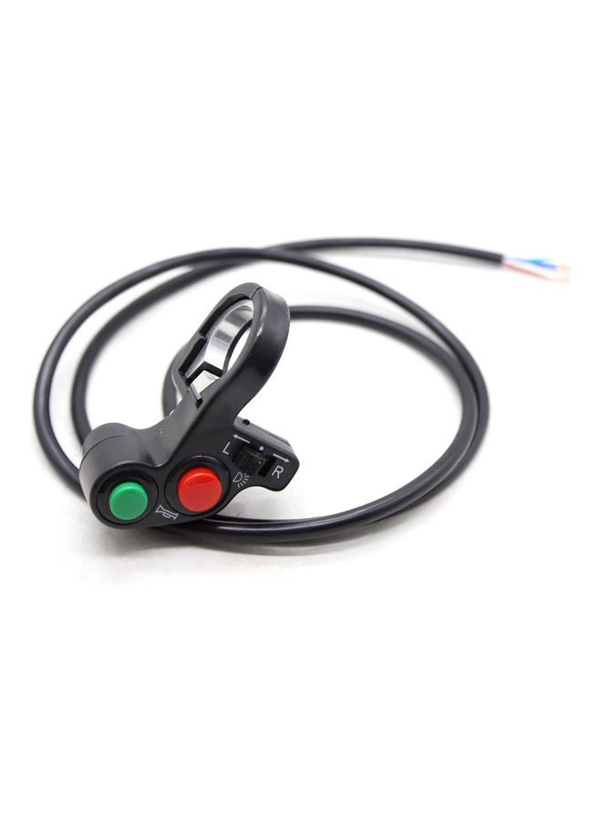 Generic - Aluminum Motorcycle Light Switch With Turn Signal Headlight Horn - Image 1