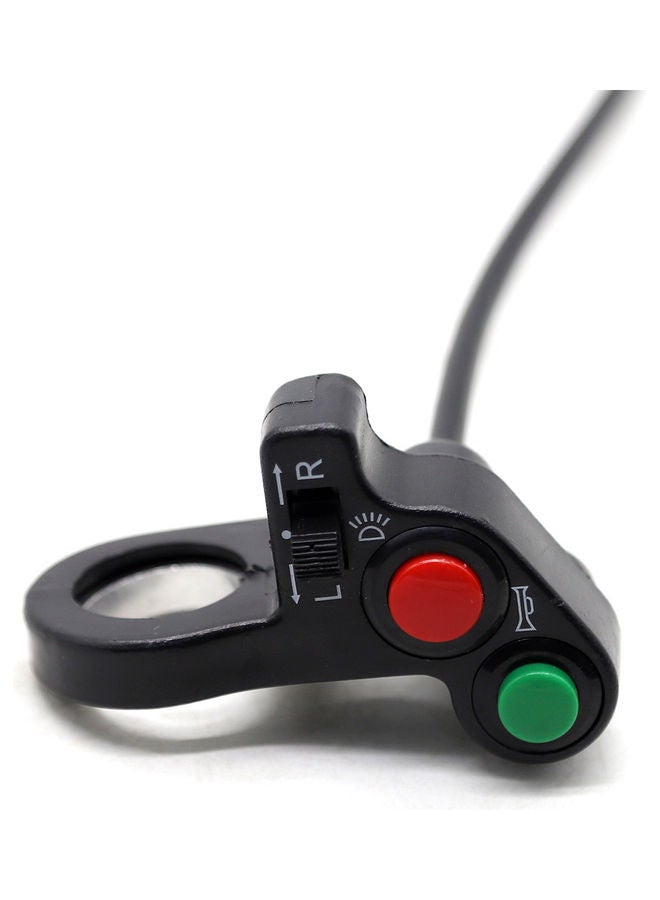 Generic - Aluminum Motorcycle Light Switch With Turn Signal Headlight Horn - Image 1