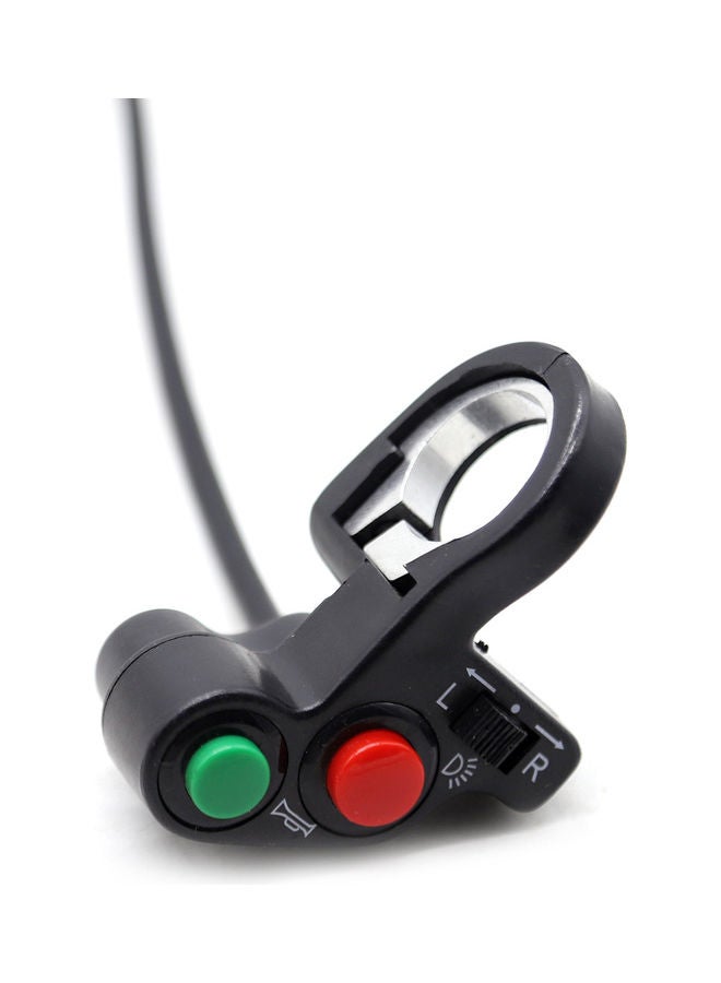 Generic - Aluminum Motorcycle Light Switch With Turn Signal Headlight Horn - Image 1
