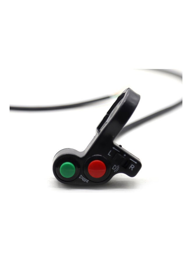 Generic - Aluminum Motorcycle Light Switch With Turn Signal Headlight Horn - Image 1