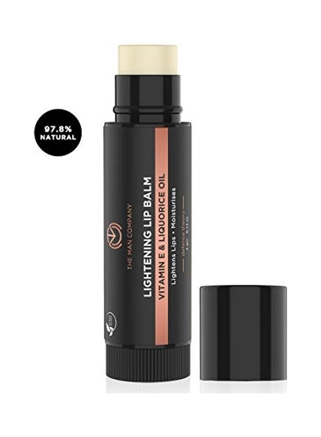 The Man Company - Lightening Lip Balm Black 4grams - Image 1