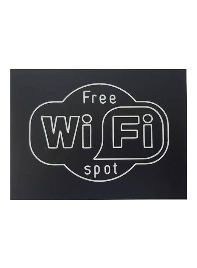 خالية من إشارة الواي فاي أسود