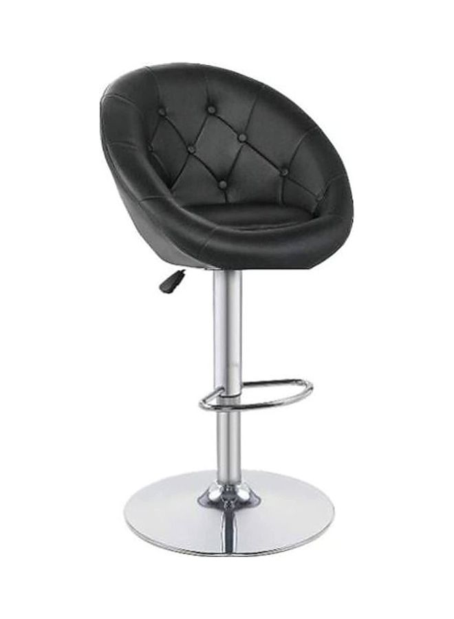 AKF Single Adjustable Modern Swivel Bar Chair Black 48D x 50W x 105Hcm - Image 1