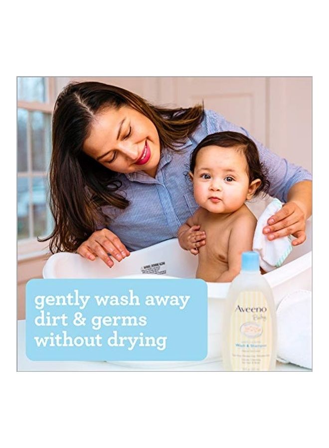 Aveeno Baby Gentle Wash And Shampoo With Natural Oat Extract - Image 2