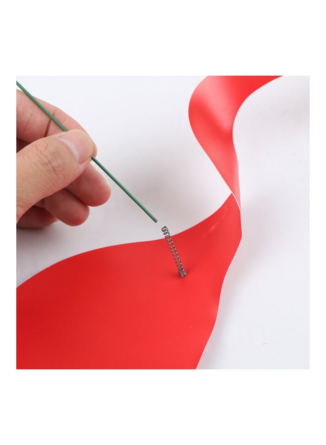 ماركة غير محددة Backyard Beach Party Decoration Props Red  - Image 3