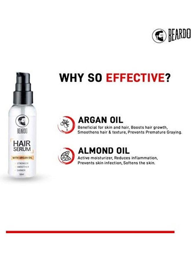 BEARDO Hair Serum With Argan Oil Multicolour 50ml - Image 4