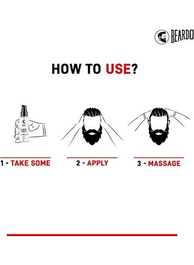 BEARDO Hair Serum With Argan Oil Multicolour 50ml - Image 5