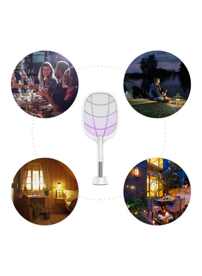 Generic - 2 In 1 Handheld Bug Zapper Electric Racket - Image 1