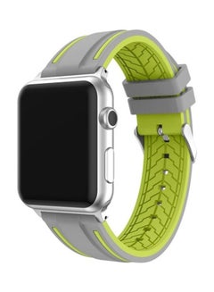 Replacement Band for Apple Watch Series 1/2/3/4/SE 38mm Grey/Green