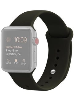 Replacement Strap For Apple Watch Series SE/6/5/4 40mm And 3/2/1 38mm Olive Green