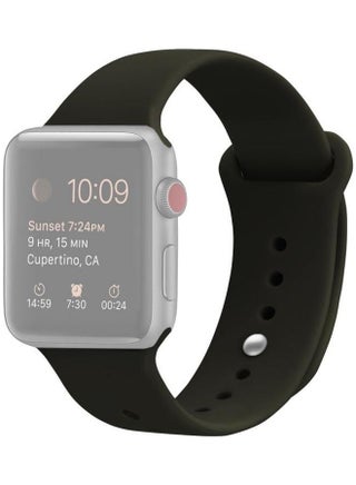 Replacement Strap For Apple Watch Series SE/6/5/4 40mm And 3/2/1 38mm Olive Green - v1629157042/N50145880A_1