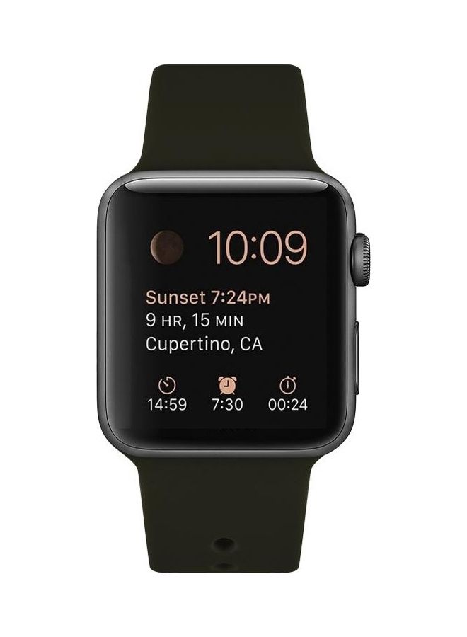 BGM - Replacement Strap For Apple Watch Series SE/6/5/4 40mm And 3/2/1 38mm Olive Green - Image 1