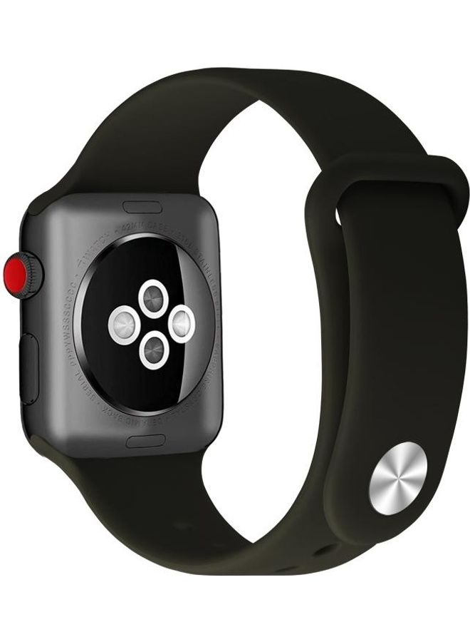 BGM - Replacement Strap For Apple Watch Series SE/6/5/4 40mm And 3/2/1 38mm Olive Green - Image 1