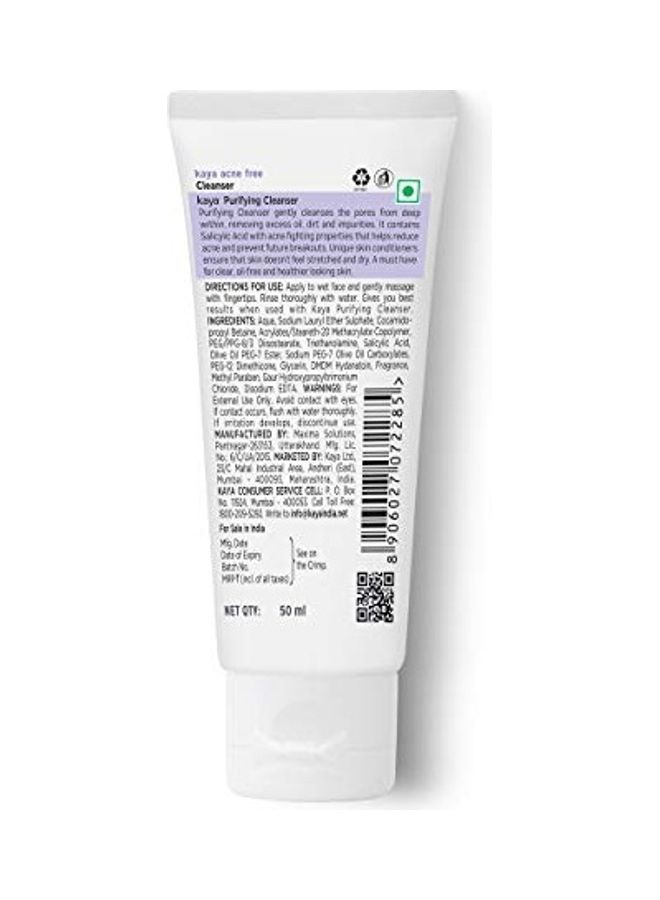 Kaya Clinic Acne Free Purifying Cleanser Multicolour 50ml - Image 2
