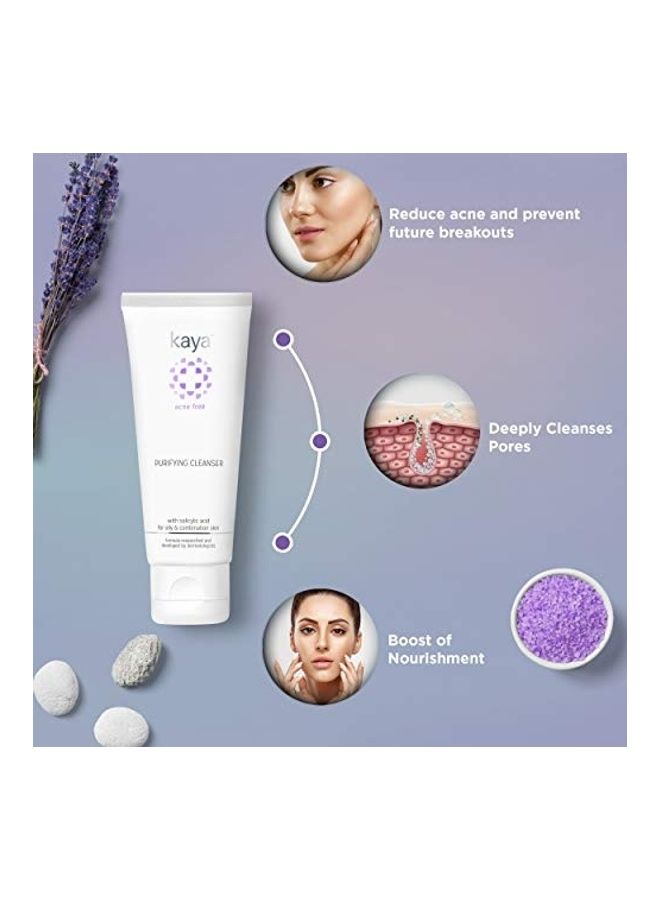 Kaya Clinic Acne Free Purifying Cleanser Multicolour 50ml - Image 5