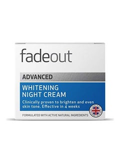FADE OUT Advanced Skincare Brightening Night Cream White 50ml  - Image 1