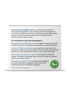 FADE OUT Advanced Skincare Brightening Night Cream White 50ml  - Image 3