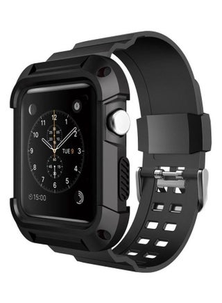 Replacement Band for Apple Watch Series 1/2/3 42mm Black - v1629157717/N50138323A_1