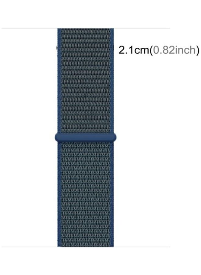 BGM Smartwatch Band For Apple Watch 5 Dark Blue - Image 4