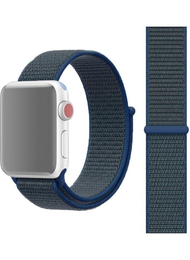 BGM Smartwatch Band For Apple Watch 5 Dark Blue - Image 1