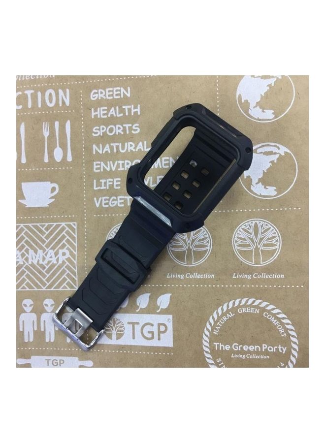 BGM Replacement Band for Apple Watch Series 1/2/3 38mm Black - Image 5