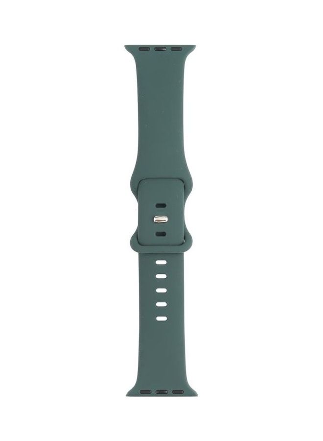 BGM - Replacement Strap For Apple Watch Series SE/6/5/4 40mm And 3/2/1 38mm Green - Image 1