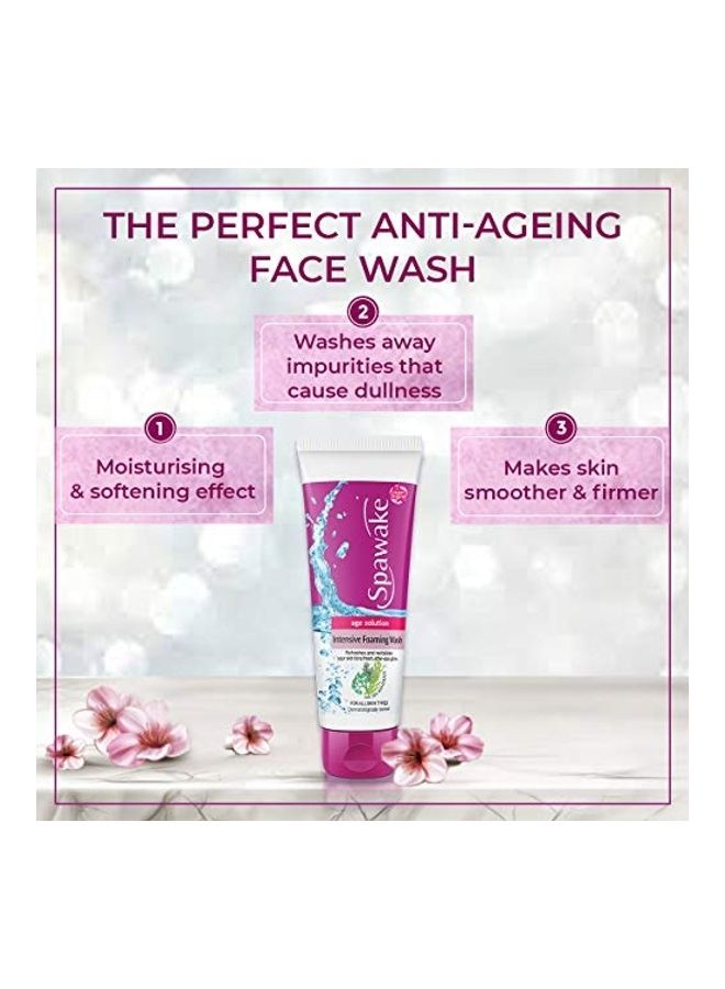 Spawake - Anti Aging Face Wash Pink/White 100grams - Image 1