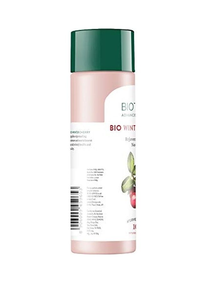 Biotique Bio Winter Cherry Rejuvenating Body Nourisher Lotion Pink 120ml - Image 2