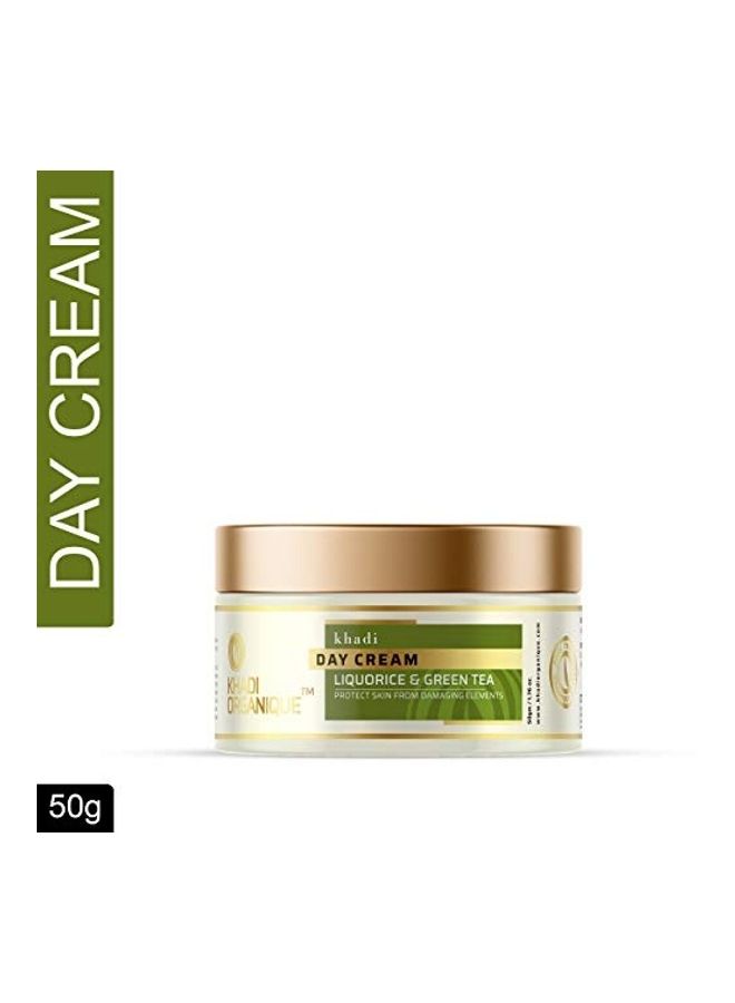 Liquorice And Green Tea Day Cream Multicolour 50grams - v1629158845/N50144303A_5