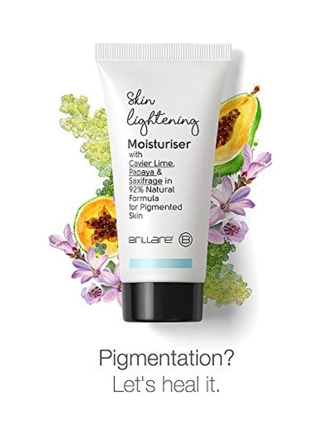 BRILLARE Skin Lightening Moisturiser For Pigmented Skin White 4.2X11X4.8inch - Image 2