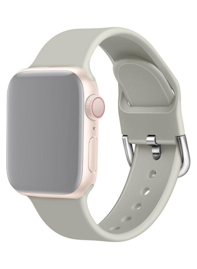 BGM Replacement Band for Apple Watch Series 1/2/3/4/5/6/SE 38/40mm Grey - Image 1