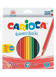 carioca Colo Pencils Set Of  24 Colors Multicolour 