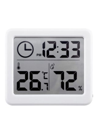 Temperature and Humidity Meter Digital Hygrometer H37503-LM White - v1629159410/N50155685A_1