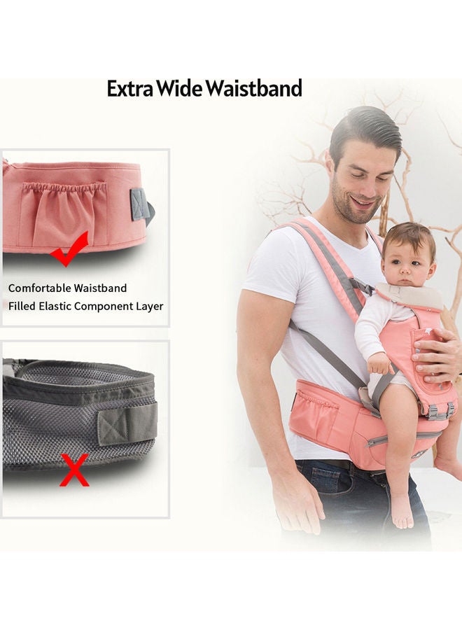 insular Multifunctional 3-In-1 Baby Carrier With Hip Seat  - Image 3