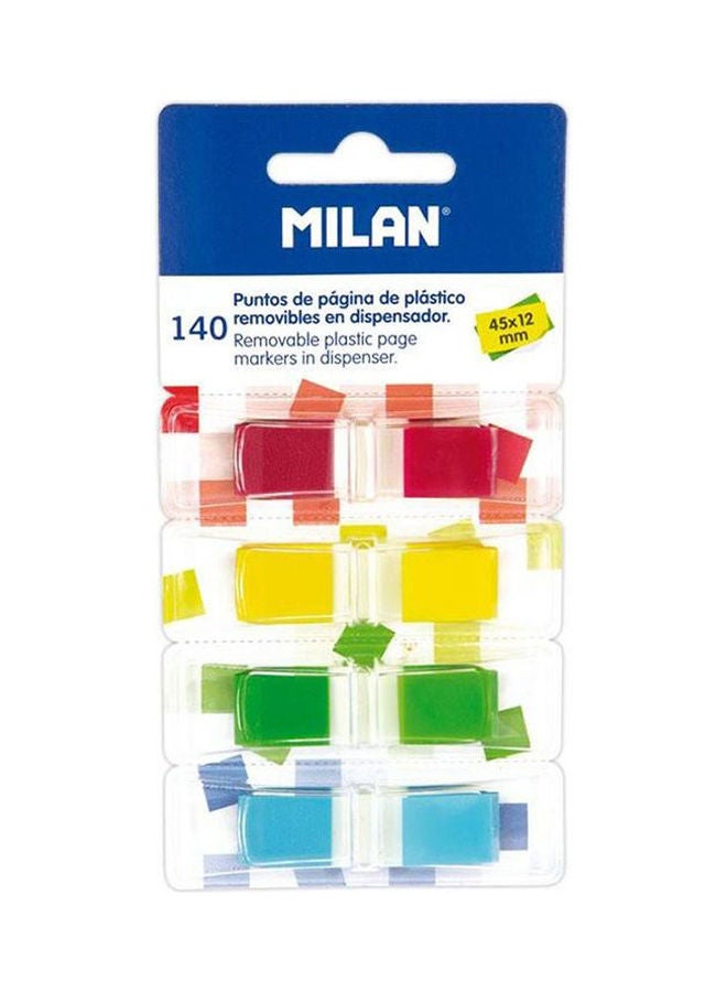 140 Transparent Page Markers In 4 Dispensers Clear - v1629160030/N50148988A_1