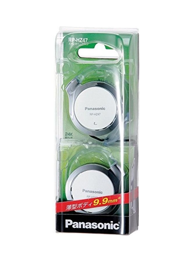 باناسونيك Clip Headphone RP-HZ47-W White - Image 3