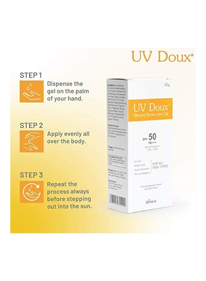 Brinton - UV Doux Face And Body Sunscreen Gel Multicolour 50grams - Image 1