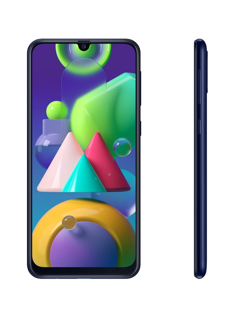 Samsung - Galaxy M21 Dual SIM Midnight Blue 4GB RAM 64GB 4G LTE - International Version - Image 1