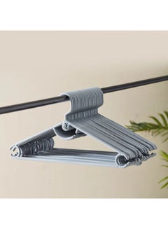 Home Box 24-Piece Prima Clothes Hanger Grey 41x21cm  - Image 4