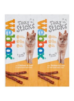 Webbox Tasty Sticks With Chicken And Liver 30grams 