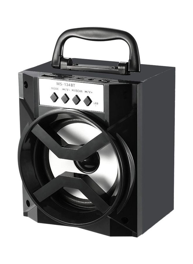 Wireless Bluetooth Speaker with TF Card Slot Black - Image 1