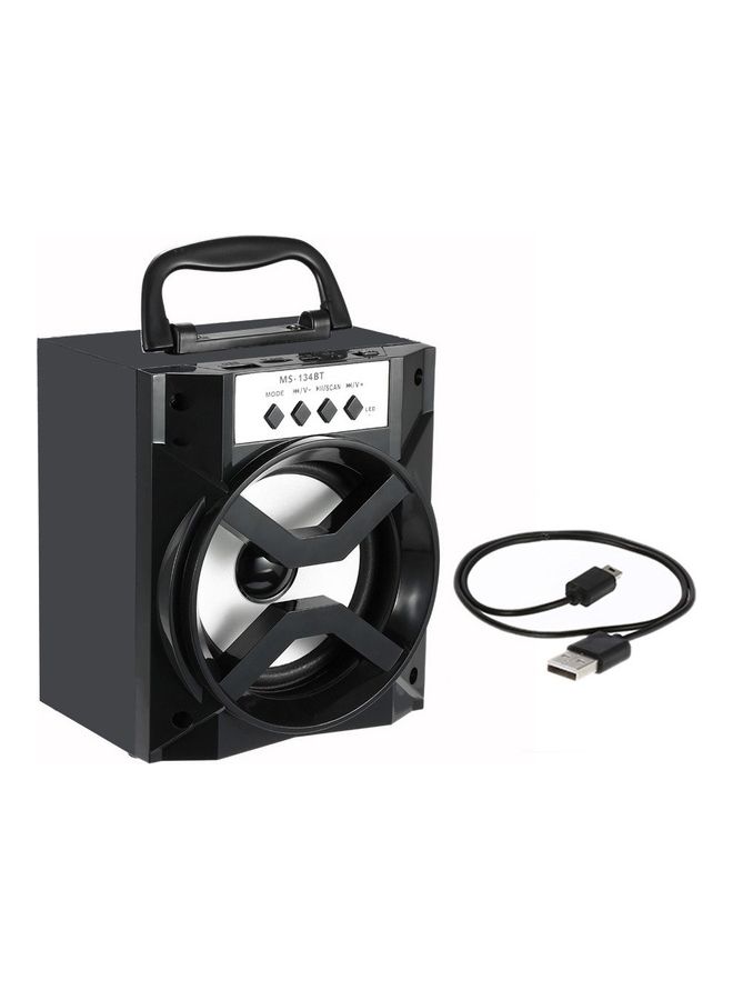 Wireless Bluetooth Speaker with TF Card Slot Black - Image 3